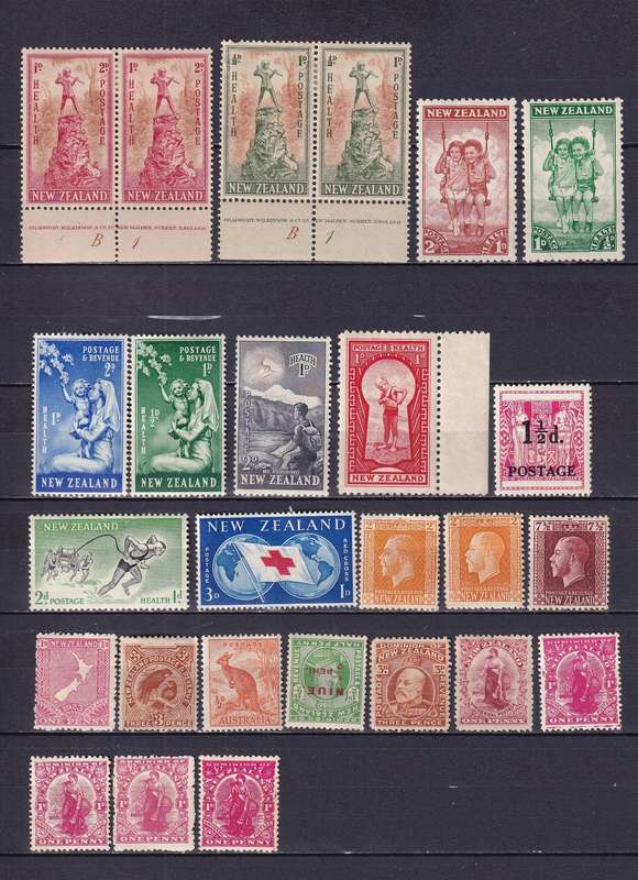 New Zealand Health set issues, MNH & M/H    ( 2 X SCANS))