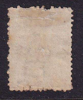 Ceylon 1864 QV 1/2d dull mauve (Perf 12 1/2) (CC), used                 (SG 18 , CV £180)
