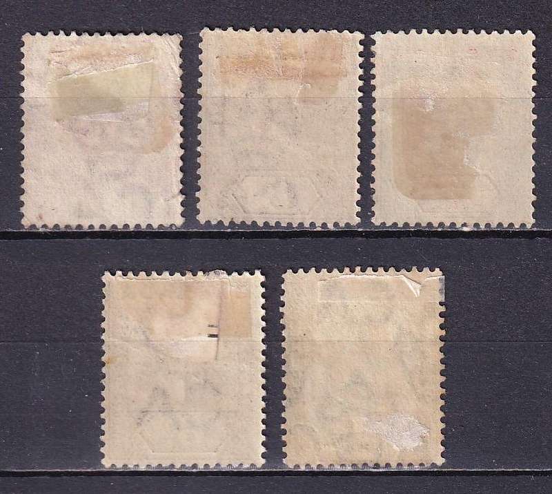 Grenada 1887> QV & KE part sets (CA) , M/H          (SG 40, ,54,55,57,84 >, CV £45)