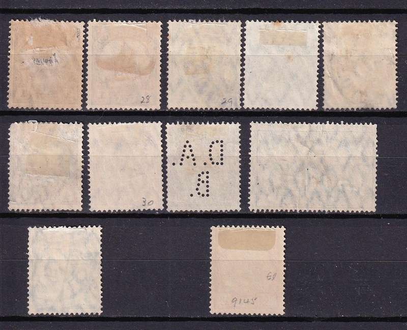 Germany Colonies post offices abroad (Kiautschou, Togo, Karolinen) part sets, used
