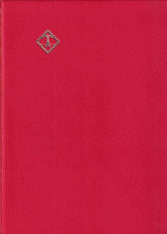Red 8 page stamp album  , MINT