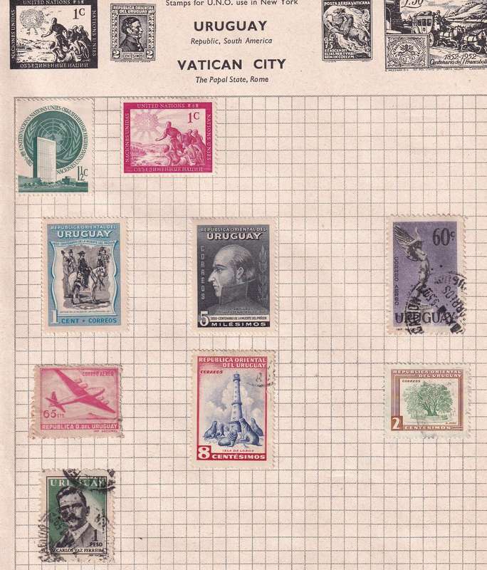 South Central America (Venezuela, Porto Rico, Costa Rica, Mexico ext)  M/H & used     ( 15 x SCANS)