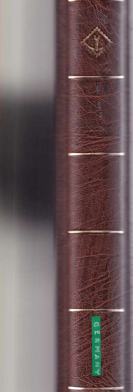 Germany brown Lighthouse preprinted stamp album MINT ( see scans for details)
