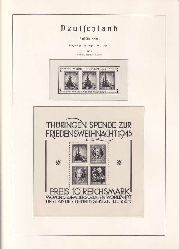 Germany brown Lighthouse preprinted stamp album MINT ( see scans for details)