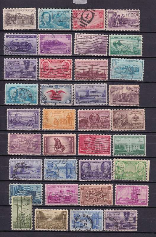 USA clearance lot , used         (8 x scans)