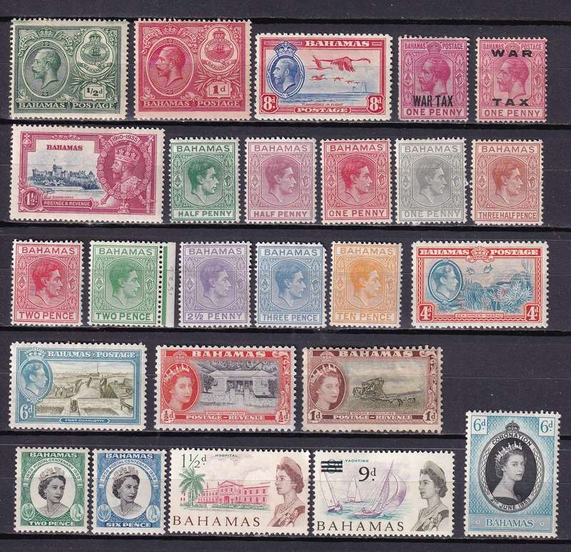 Bahamas part sets , M/H