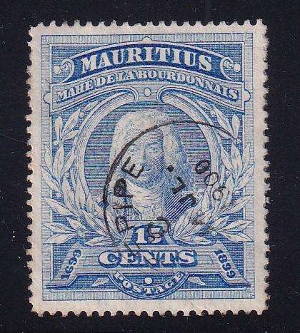 Mauritius 1899 15c ultramarine, used               ( SG 136)