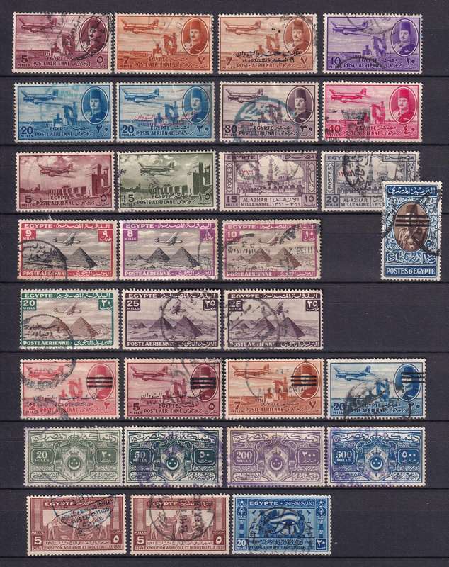 Egypt part sets, used