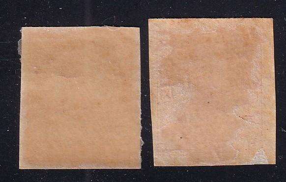 Canada 1911> KG V Imperforated  1c & 3c , M/H