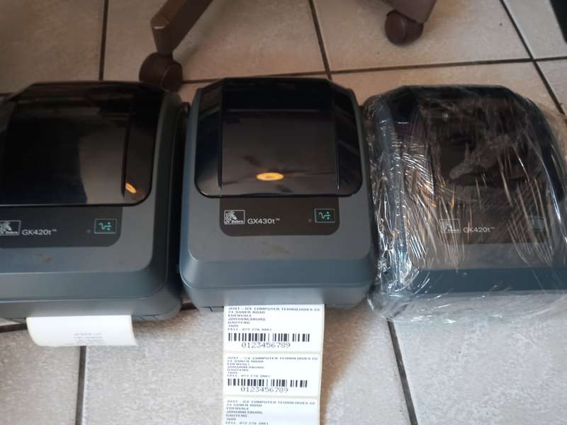 Zebra Gk420t Label Printer