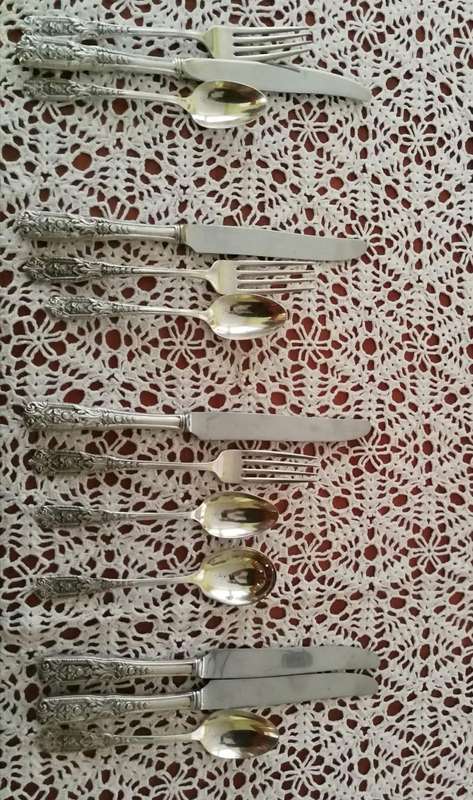 American Sterling Silver Cutlery 13 pieces