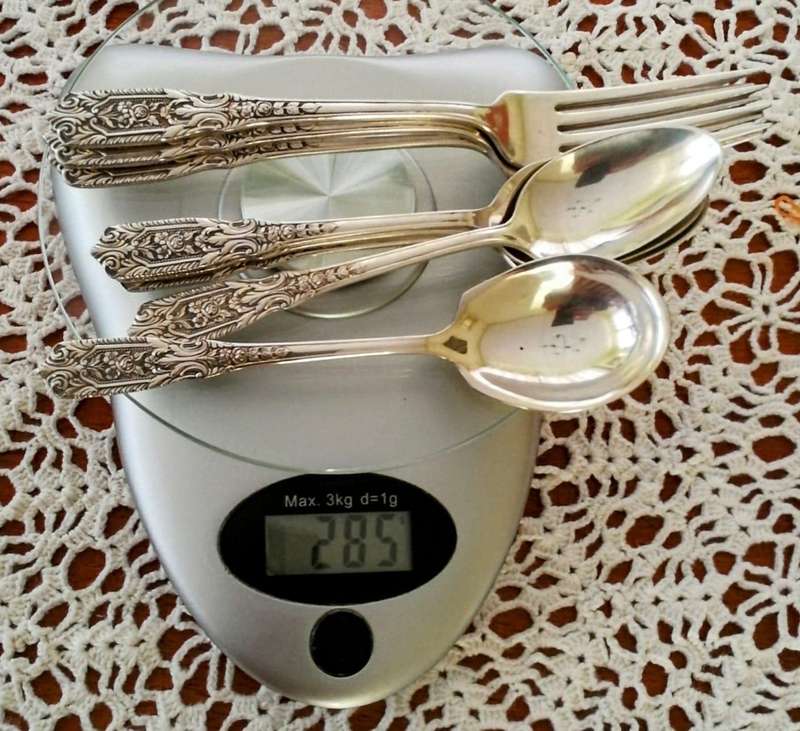 American Sterling Silver Cutlery 13 pieces