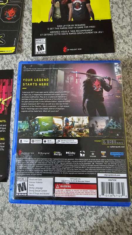 Cyberpunk 2077 Ultimate Edition (PS5)
