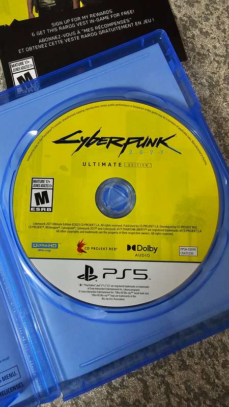 Cyberpunk 2077 Ultimate Edition (PS5)