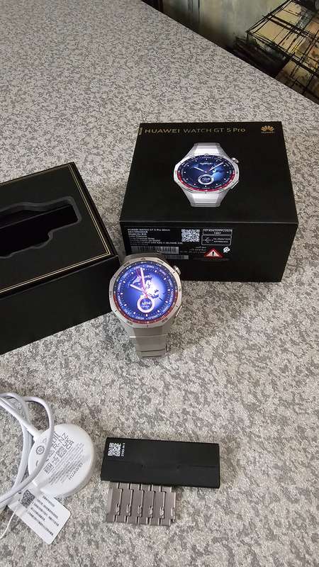Huawei Watch GT 5 Pro 46mm GPS Smartwatch - Titanium