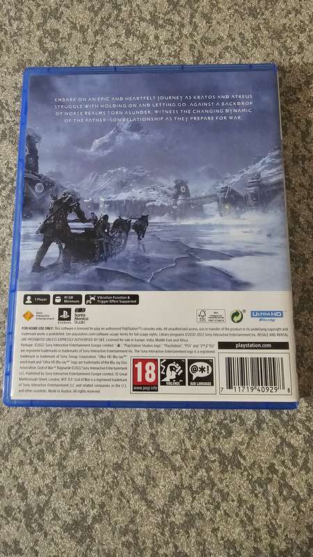 PlayStation 5 God of War: Ragnarok (Ps5)