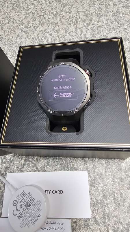 HUAWEI WATCH GT 5 Pro Golf Edition 46mm, Titanium Case - Black GPS Smart Watch