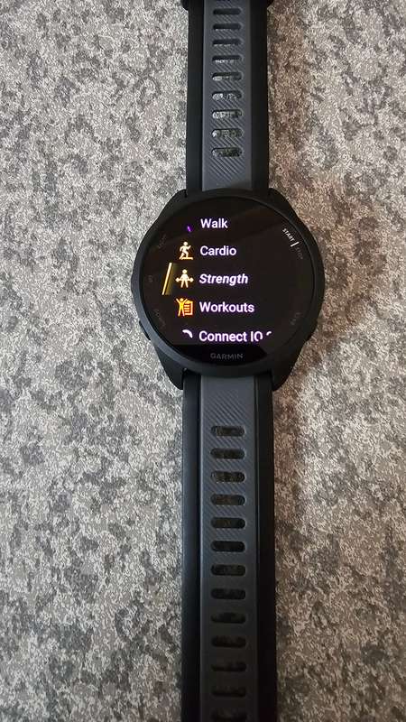 Garmin Forerunner 165 GPS Smartwatch (43mm) Music Edition