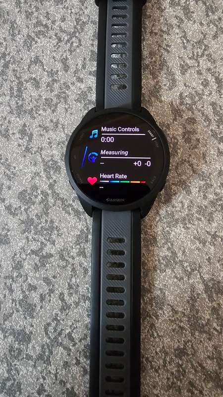 Garmin Forerunner 165 GPS Smartwatch (43mm) Music Edition