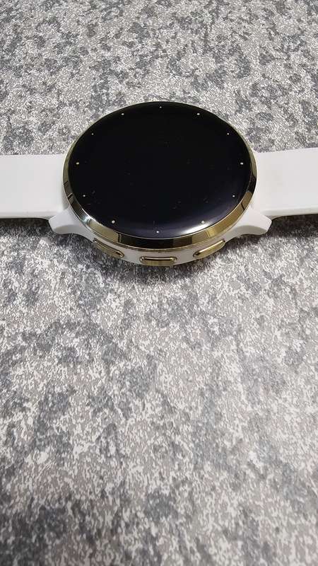 Garmin Venu 3S GPS Smart Watch - Soft Gold Stainless Steel Bezel with Ivory 41mm Case