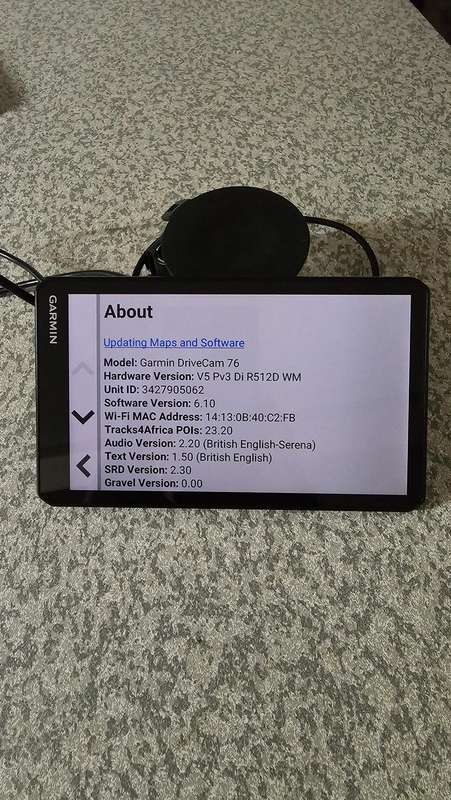 Garmin DriveCam 76 7" GPS With Built-in Dash Cam