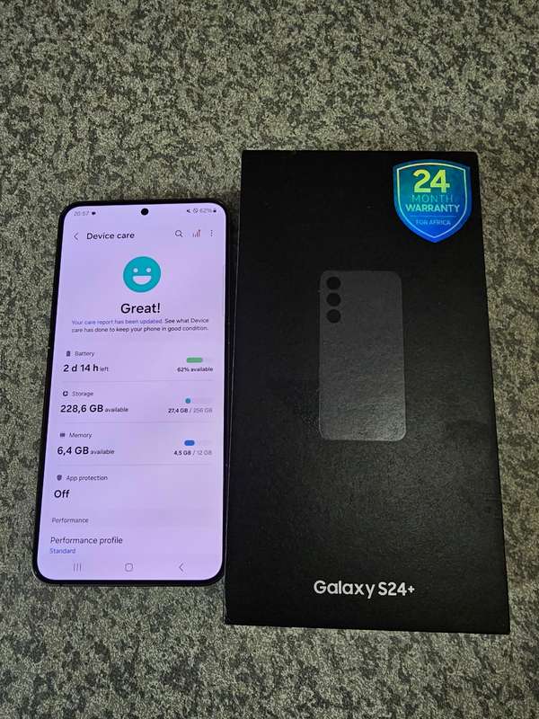 Samsung Galaxy S24+ Plus 5G 12GB / 256GB Dual Sim Phone