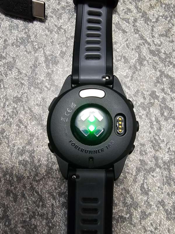 Garmin forerunner 165 GPS 43mm Smart Watch  The watch