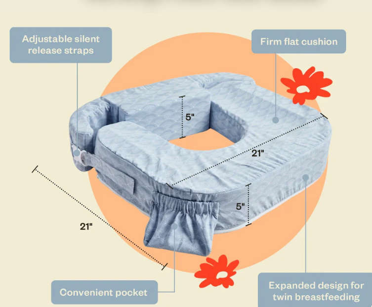 My Brest Friend Twin nursing pillow