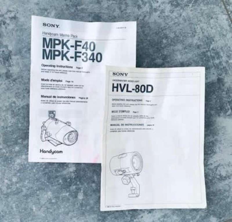 SONY Handycam Marine Pack MPK-F40 (MPK-F340)