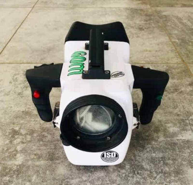 Odessea camera housing for scubadiving