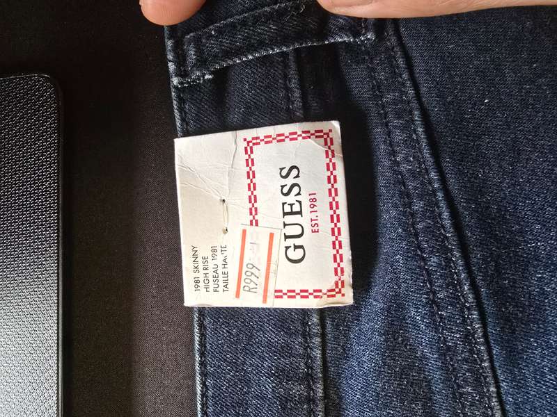 GUES LEVI AND SISSYBOY JEANS ONE BID FOR THEM ALL! LOOK AT PICTURES BARGAIN! BRAND NEW! 8 PAIRS!