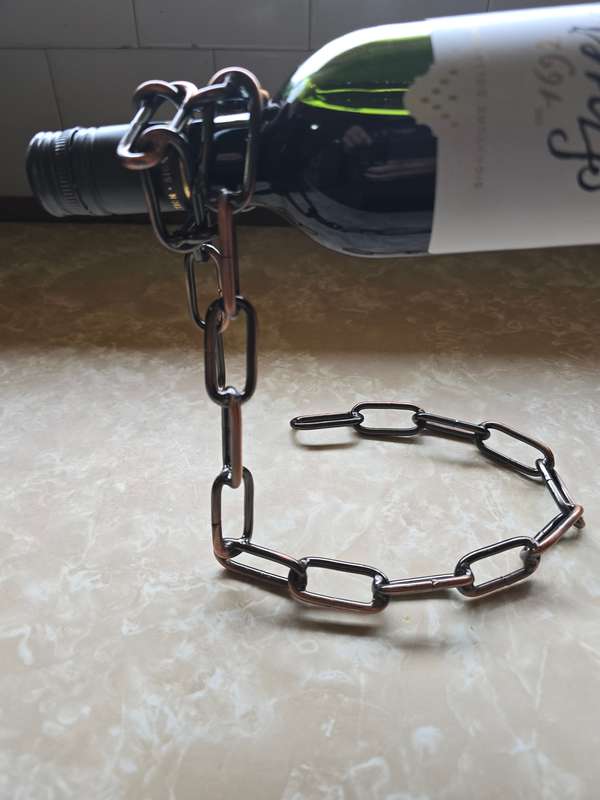 CHAIN WINE BOTTLE HOLDER BRAND NEW!