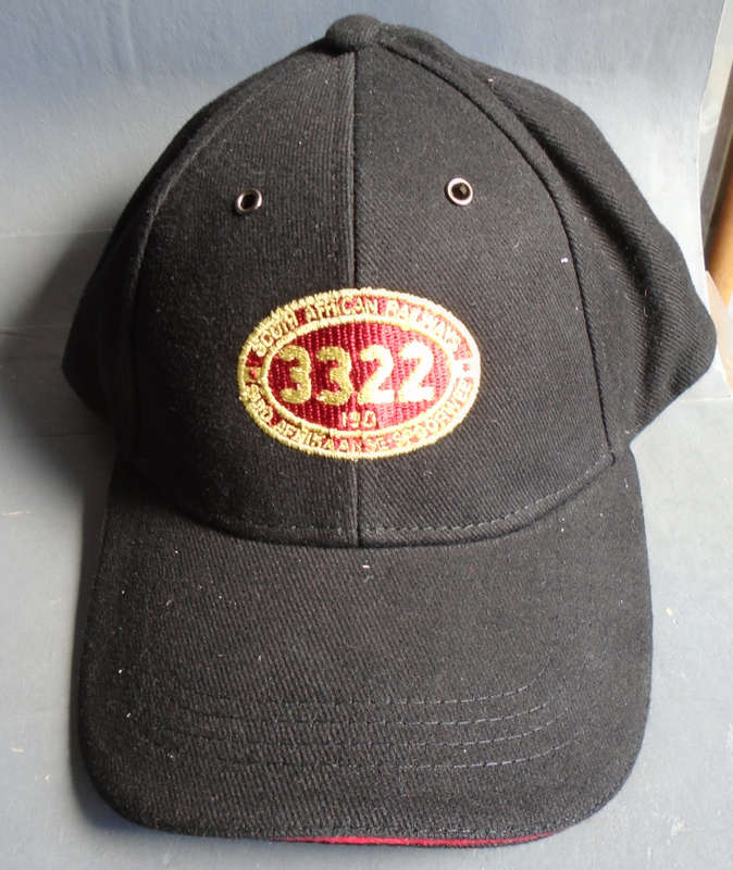 SAR RAILWAY CAP CLASS 19D # 3322