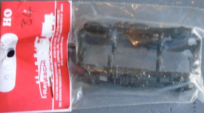 FRATESCHI HO SCALE - 2 X CLASS 34 DIESEL POWER BOGIES