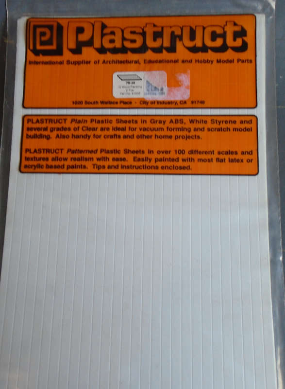 PLASTRUCT - 2 X G WOOD PLANKING SHEET, IN PKT, 175 X 300mm