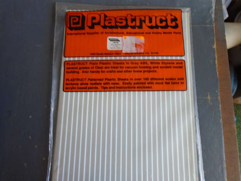 PLASTRUCT - 2 X CLAPBOARD SHEET, IN PKT, 175 X 300mm