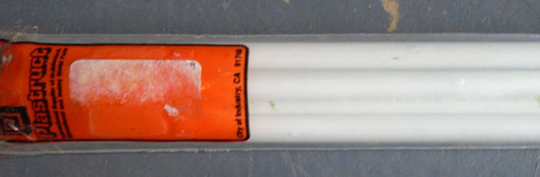 PLASTRUCT - 5 X 5/16" TUBING, IN PKT, L - 385mm