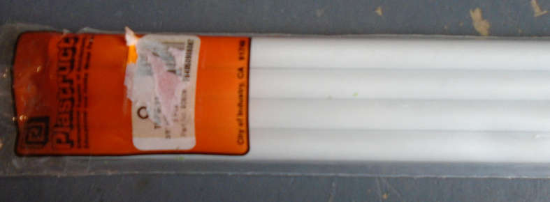 PLASTRUCT - 4 X 3/8" TUBING, IN PKT, L - 385mm