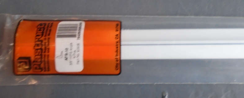 PLASTRUCT - 4 X 3/8 ANGLE, IN PKT, L - 615mm