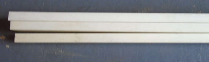PLASTRUCT - 9.2 X 6.3mm RECT TUBING IN PKT, L - 305mm