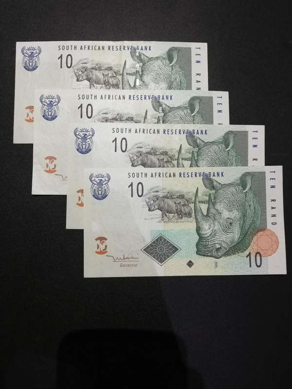 Mboweni R10 in sequence