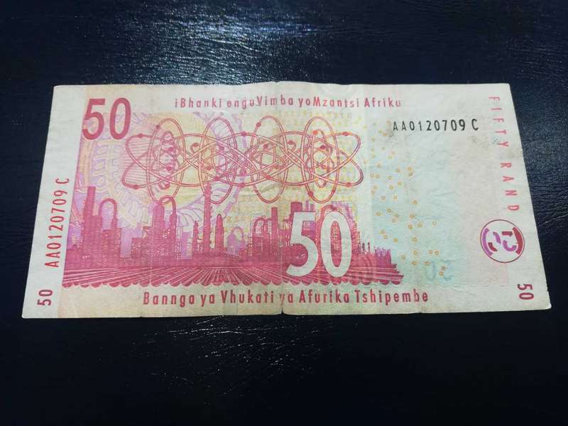 Mboweni R50 AA NOTE