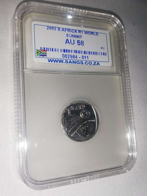 Graded R1 R2 R5 Coins