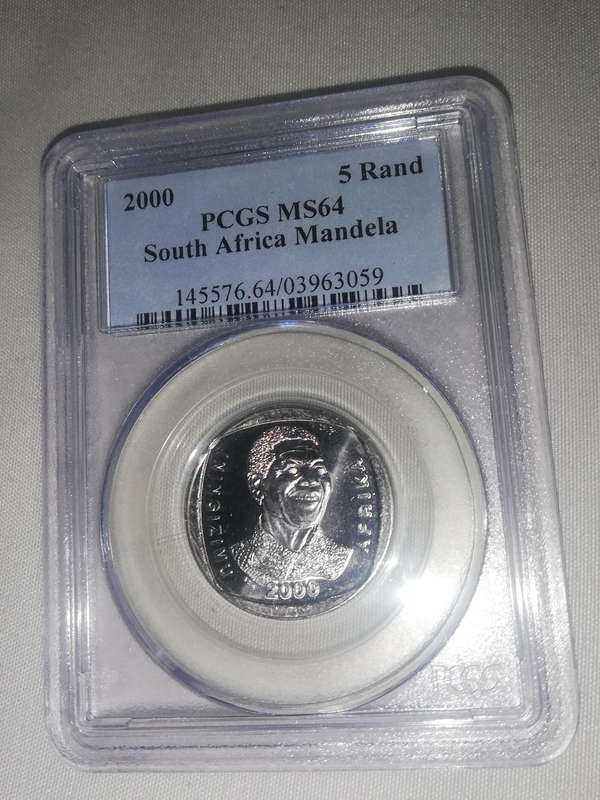 Graded R1 R2 R5 Coins