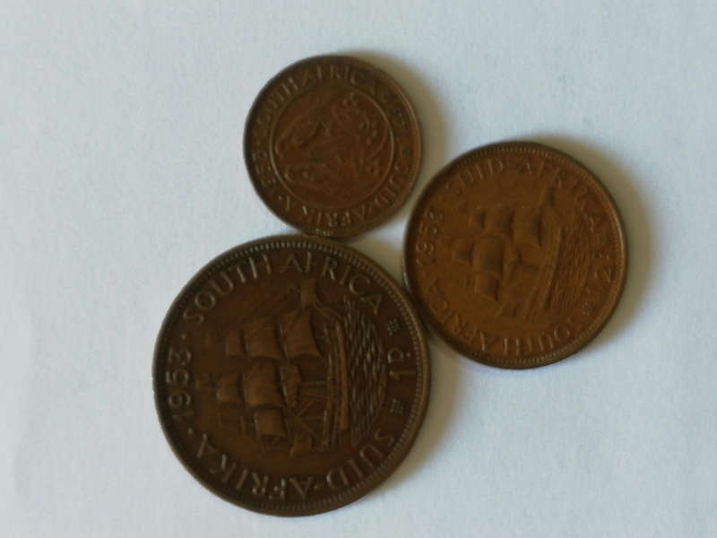 1953 PENNIES