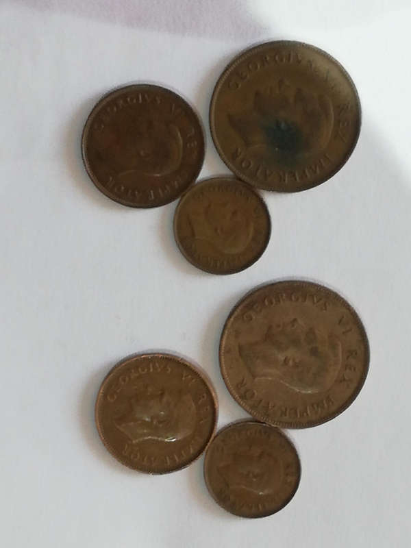 1945 Pennies