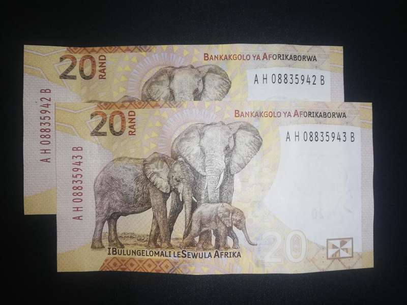 R20 Notes in sequence