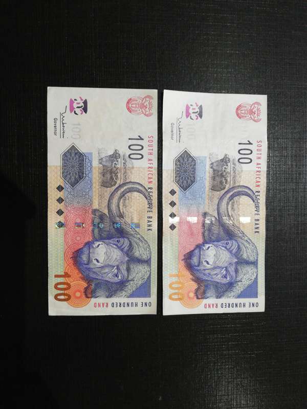 Mboweni R100 Notes