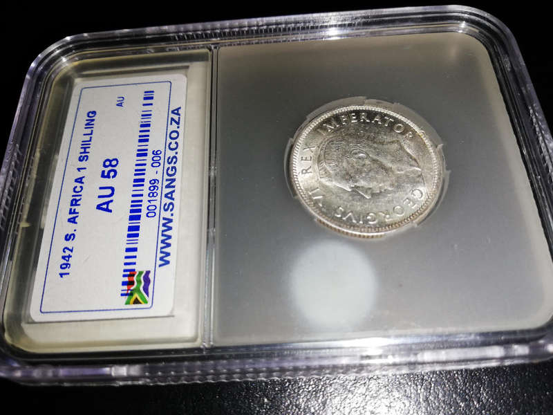 1942 1 Shilling Au58