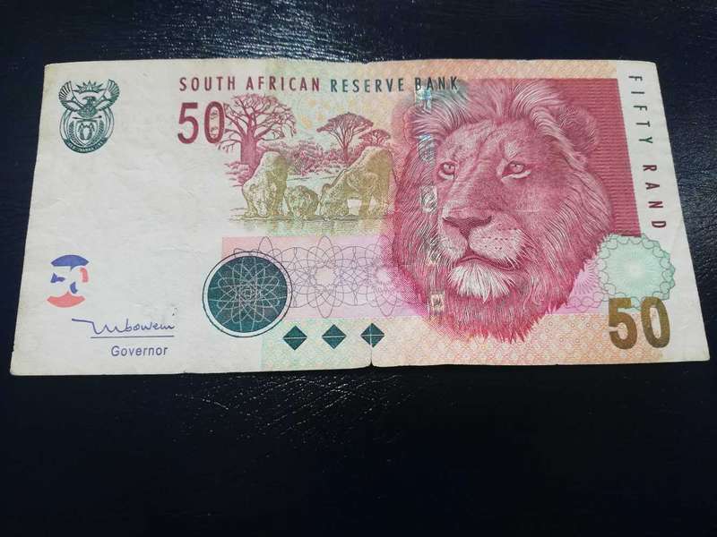 Mboweni R50 AA NOTE